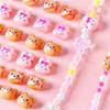 CH16 20*18mm Fun Little Bear Rabbit Star Resin Beads DIY Charm Exquisite Phone Chain Bracelet Hanging Bead Jewelry Accessories