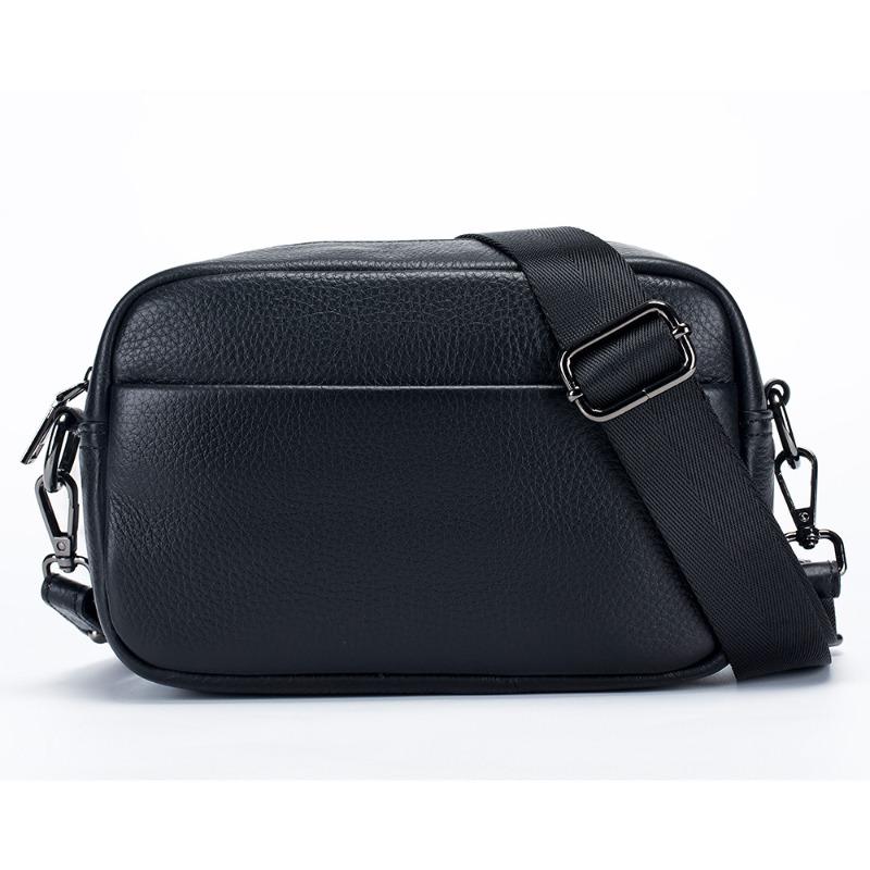 

Leather women s bag new trade solid color messenger bag women s versatile high-end shoulder bag small square bag large capacity чёрный