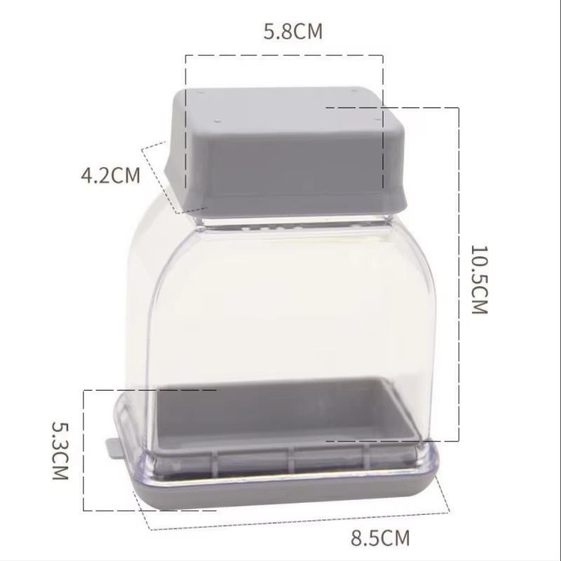 Effortless Manual Garlic Slicer Manual with Storage Box Cutter  Removable Easy to Clean Quick Chopper Cutting Tool for Kitchen