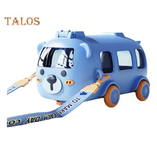 

Бутылка для воды Excavator для детей 500 мл герметичная мультяшная чашка с колесами регулируемый ремешок откидная крышка соломенная бутылка для воды для школы и улицы F