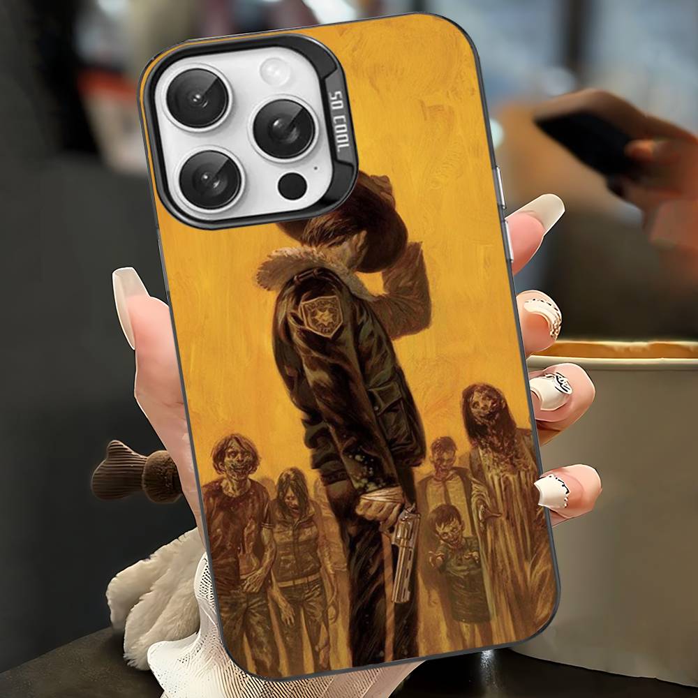 Horror The W-Walking D-Dead TV Phone Cases For IPhone 17 16e 15 14 13 12 11 Plus Pro Max ProMax Colorful Covers