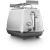 Grille-pain - DELONGHI - CTOC2103.W - 900 W - 2 Fentes - Blanc
