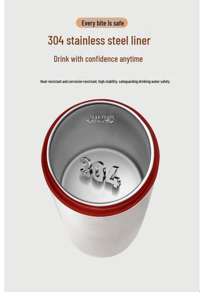 Compact Electric Travel Kettle with Digital Temperature Display for Hotels and Dorms