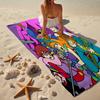 Ultra-Soft Beach Towel with Scooby-Doo Theme,Ideal for Pool - Camping, Diving - Perfect Travel Essential, Vibrant Beach Towel.