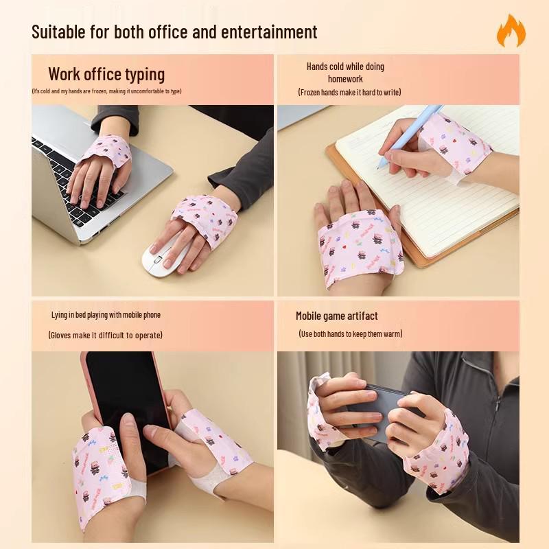 10-Pack [Intro Offer 0.01 Free Shipping] Wearable Hand Warmer Stickers for Kids - Self-Heating Winter Gloves