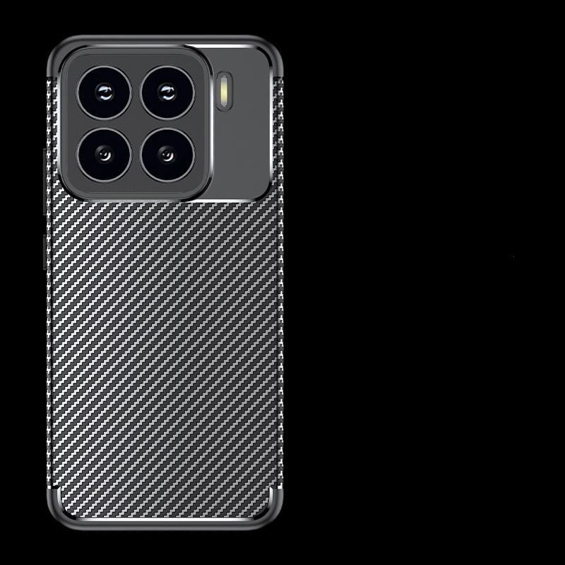 For Xiaomi 15 Case Cover Mi 15 Capas New Silicone Carbon Fiber Shockproof Phone Back Bumper TPU Soft Fundas Xiaomi 15 Xiaomi15