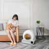Smart Automatic Cat Litter Box with One-Key Cleaning, Extra Large Electric Cat Toilet
