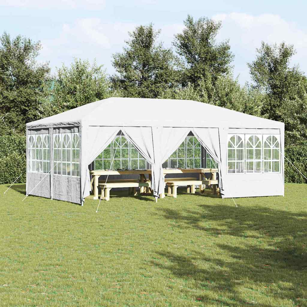 Party Tent White 600 X 400 X 266 Cm Polyethylene