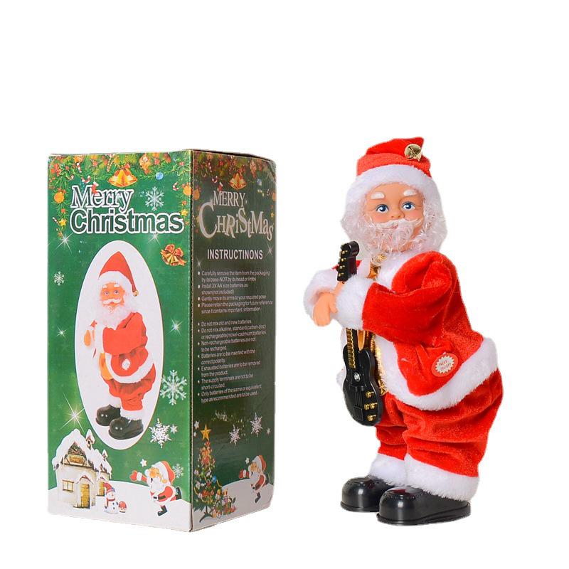Electric Dancing Santa Claus with Music - Children's Christmas Gift and Shopping Mall Display.