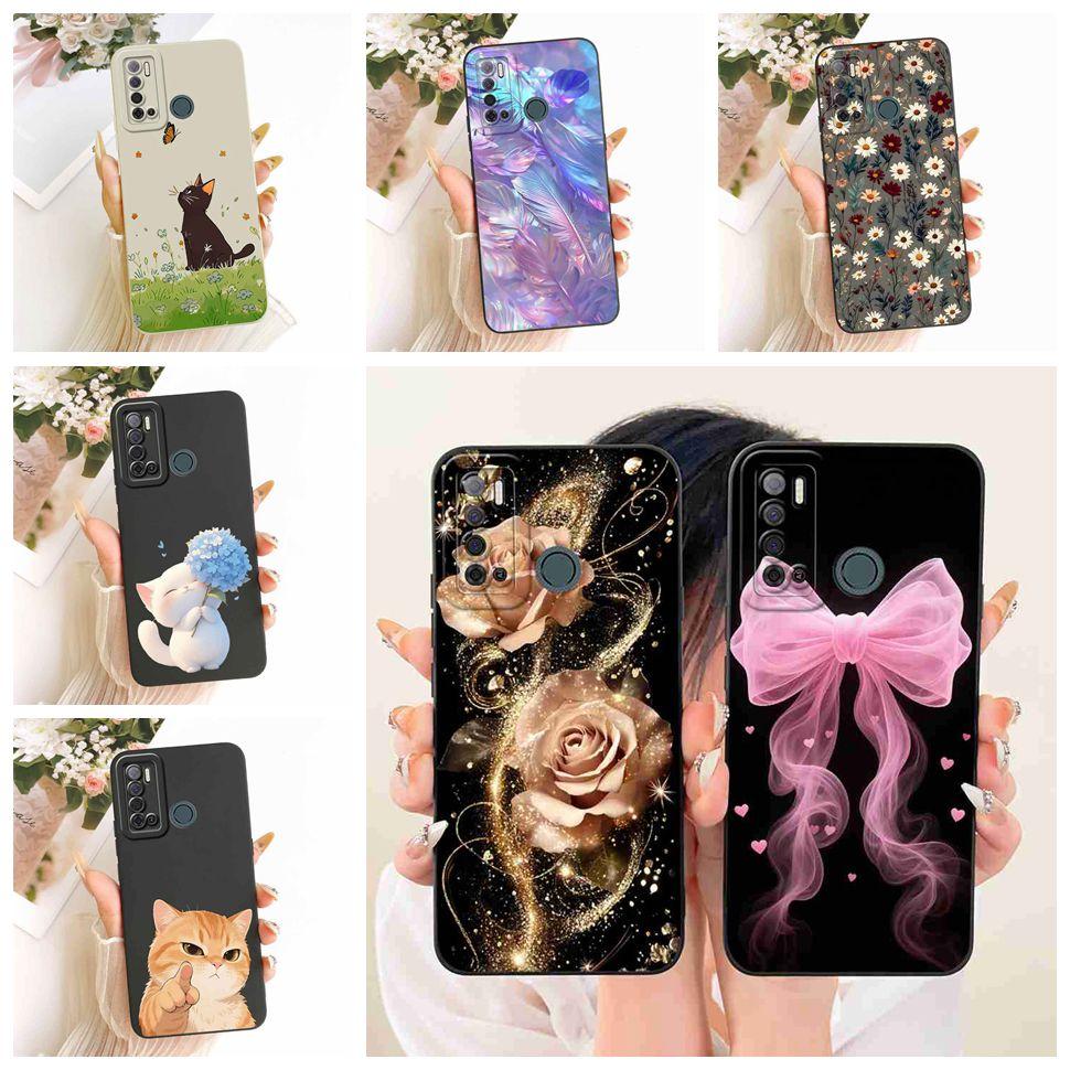 Für Tecno Spark Power 2 Hülle LC8 Niedliche Katze Cartoon Hülle Weiche Silikon Handyhülle Für Tecno SparkPower 2 Power2 Schale