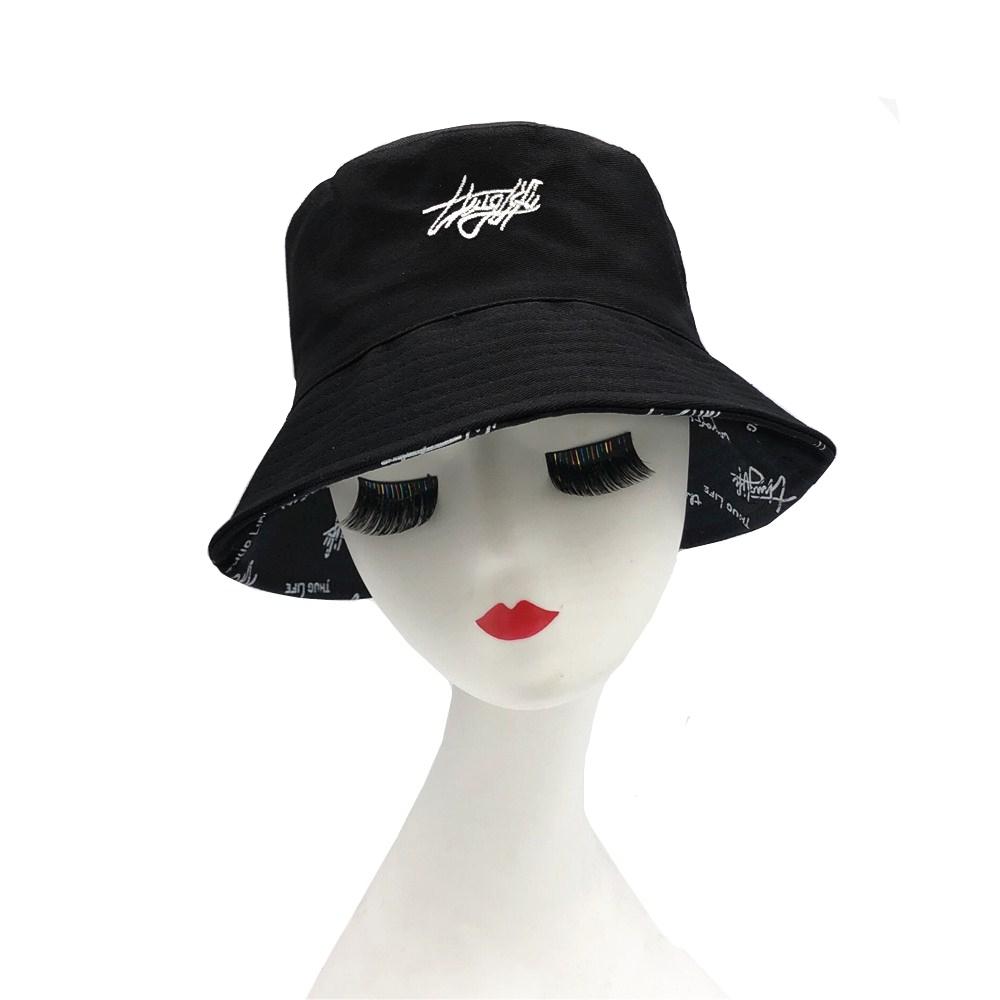 2025 New Double-sided Fisherman Bucket Hat for Men Women Summer Unisex Fashion Cap