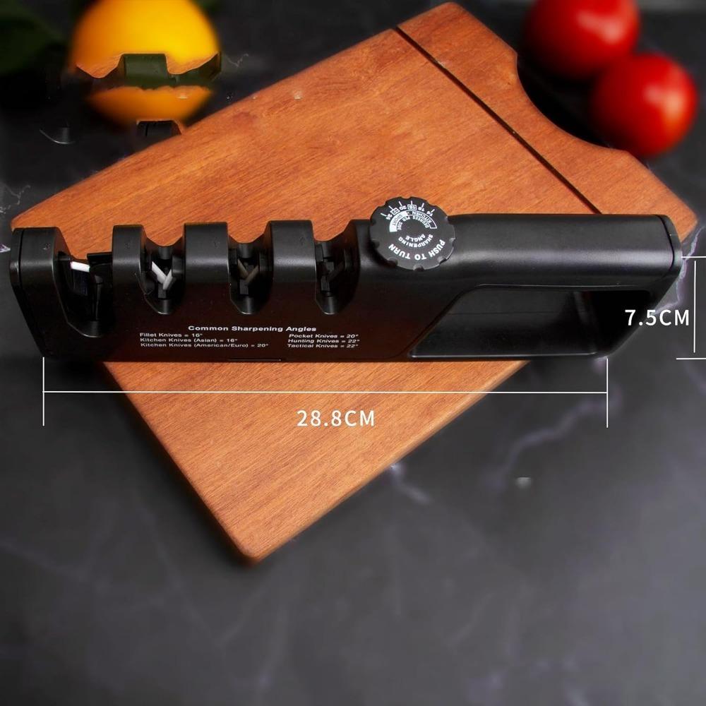 4-In-1 Adjustable Knife Sharpener for Blade Sharp Kitchen Knife Sharpener Tool Suitable for Kitchen Knife Kitchen Tools