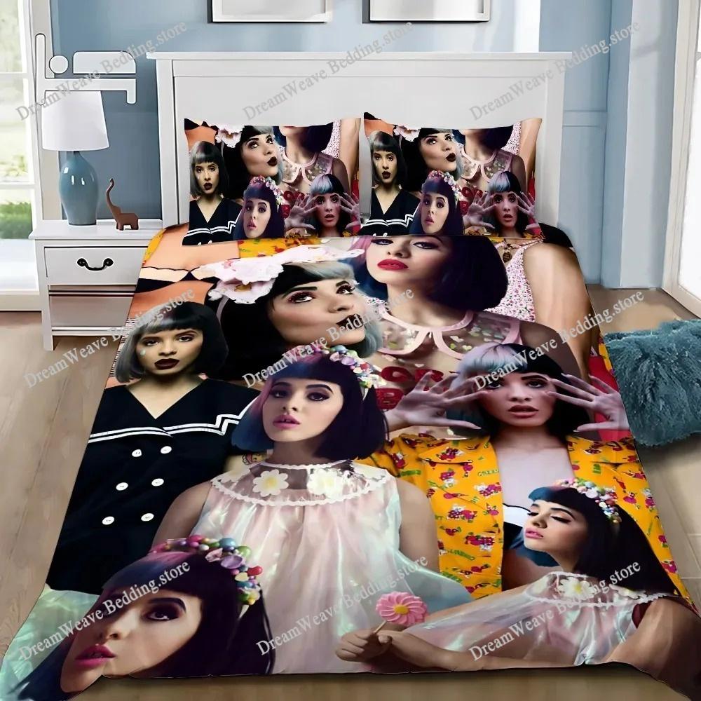 3D Print Melanie Martinez Music Bedding Set Duvet Cover Set With Pillowcase Bedroom Decor Microfiber