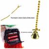 Santa Claus Climbing Ladder with Beads - Christmas Decorations & Children's Toy Gift
