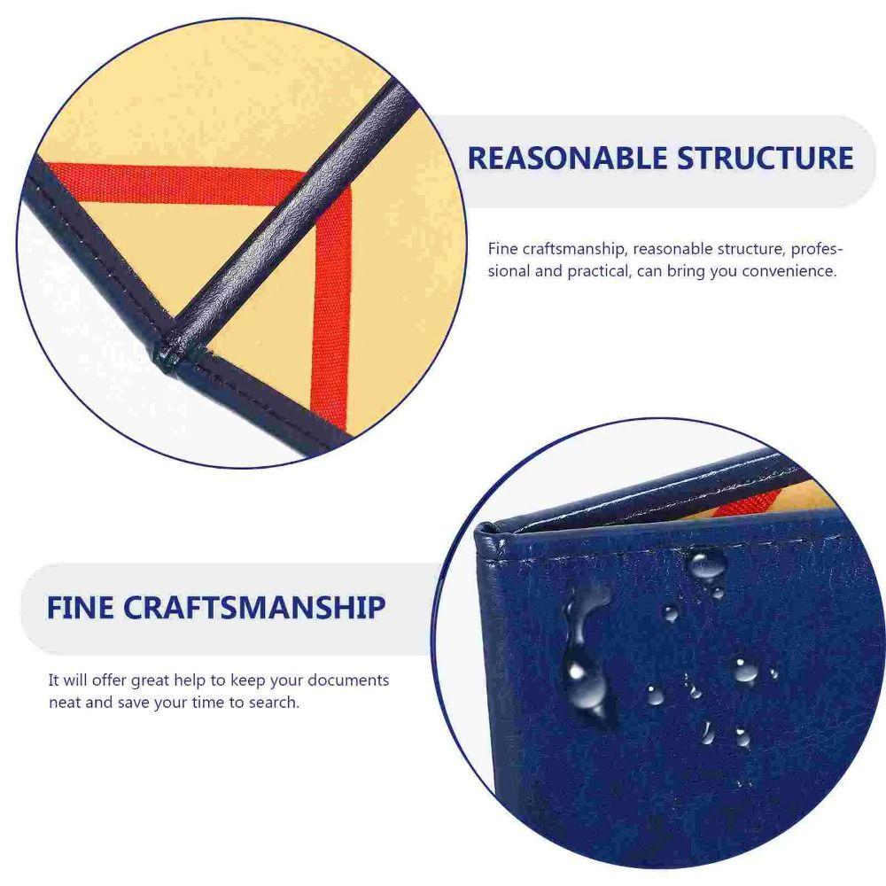 Protective A4 Agreement Folder No Inserts Paper Document Holder Certificate Diploma Cover  Business