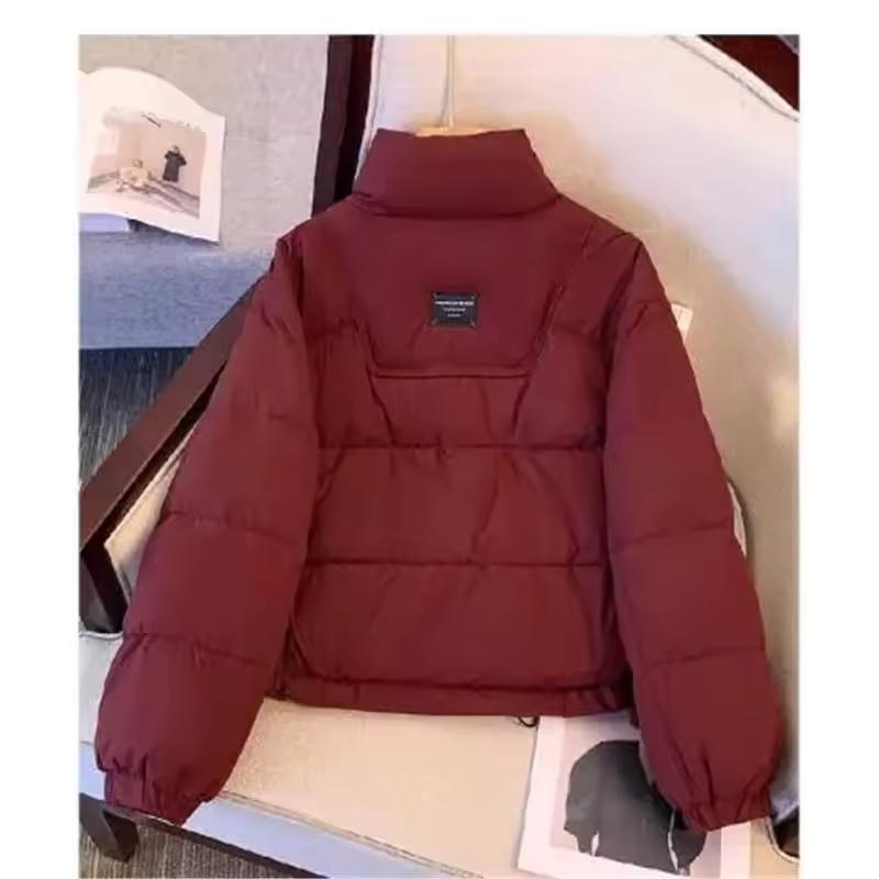 Women's Short Cotton-padded Coat Popular Winter Female Down Parkas High Sense Small Casual Down Cotton Bread Coat