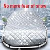 Volkswagen Schneesichere Halbkörper-Autoplane mit Windschutzscheiben-Frostschutz