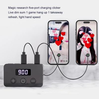 Automatický nástroj pro nepřetržité klikání Kompatibilní se smartphonem 30 kliknutí za sekundu Nevykryvatelný Vhodné pro mobilní hry