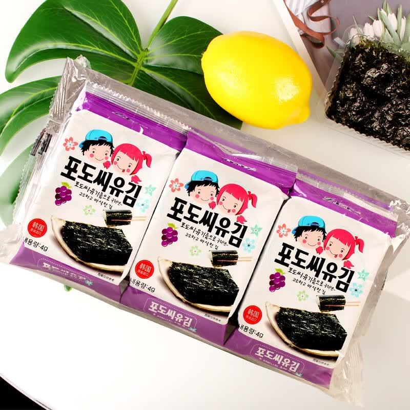 Zek Multi-Flavor Korean Roasted Seaweed