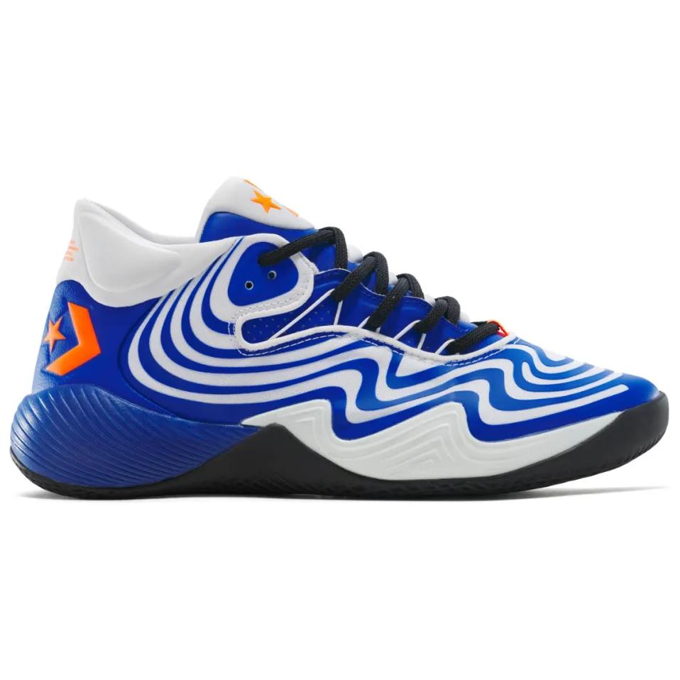 Converse All Star BB Shift CX Comfortable Versatile Non-slip Wear-resistant Mid-top Basketball Shoes for Men in Blue and White