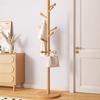 Standing Coat Racks Wooden Clothes Racks Aesthetic Coat Rack Shelves for Hanging Coats Bedroom Shelf Modern Interior Furniture