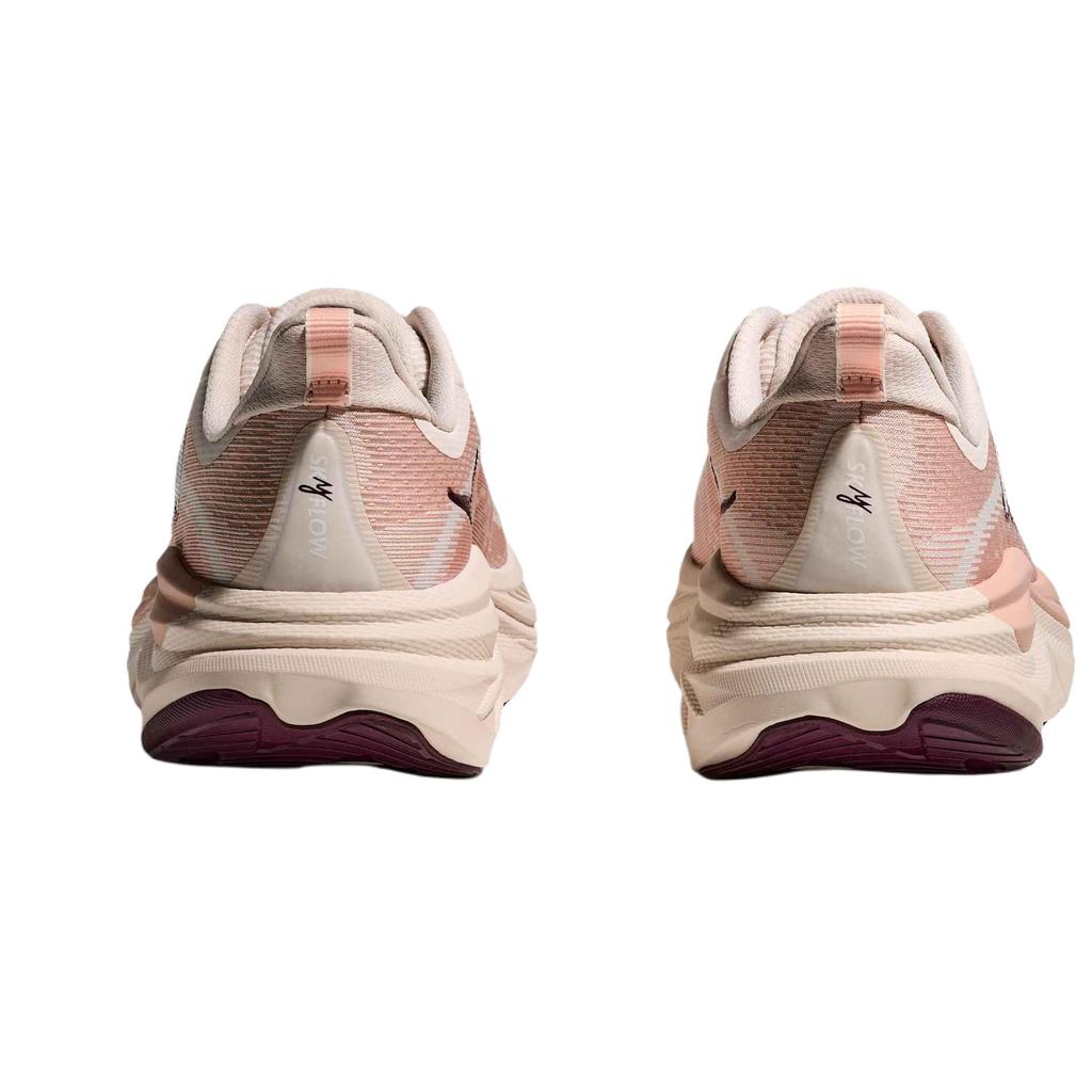 HOKA One One SKYFLOW Abrasion Resistant Support Reflective Running Shoes Women's Pink Beige 1155113-RRMR