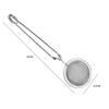 1PC Stainless Steel Tea Infuser with Long Handle Hanging Loop Coffee Herb Spice Filter Strainer Mesh for Brewing Kitchen Tool