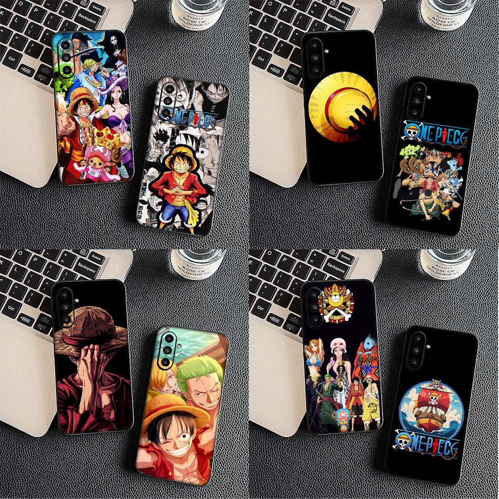 One Pieces Luffy Roronoa Zoro Phone Cover for Samsung Galaxy S25 S24 S23 Fe Ultra Plus S7 Edge A05 A06 A16 A55 A15 A35 Case