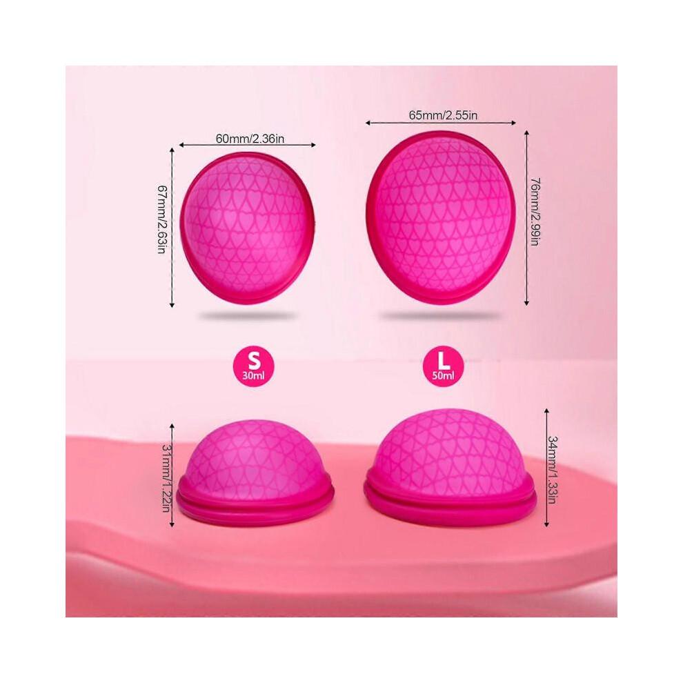 Feminine Menstrual Cup Coupe Soft Period Silicone Disc Leak Proof Reusable