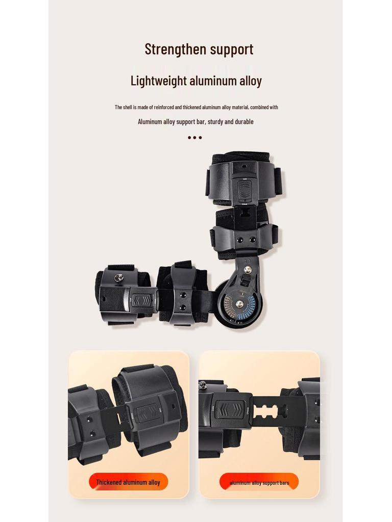 Adjustable Upper Limb Brace for Elbow Support and Rehabilitation