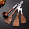 5PCS Natural Wooden Kitchen Utensils Set  Spatula Spoon Cooking Utensils Dinner Food Wok Shovel Kitchen Accessories