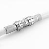 10Pcs 75 Ohm F Type Coaxial Adapter Coax Cable Quick Connector  for TV Satellite Antenna Coax Cable