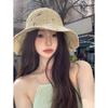Women Woven Straw Hat 2026 New Summer Seaside Beach Crochet Sun Protection Hat Wide Brimmed Colorful Sweet Sun Hat for Ladies