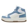 Puma Rebound Femme Retro Trend Non-Slip Mid-Top Sneakers Women Sneakers Blue 402595-03