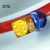 Super Wind Dice Shape Car Motorcycle Wheel Tyre Air Valve Stem Anti-dust Cover Caps