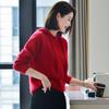 Fanzhen Women's 100% Wool Hooded Sweater