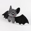 Halloween Plush Toys Funny Lovely Black Red Animal Bat Wings Plush Toys Cute Cartoon Model Doll Ornament Festival Gifts
