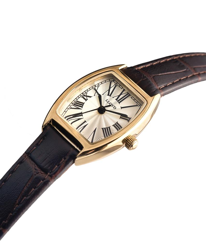 Loideu Tonneau Modern Women'S Leather Watch Ll2G25T03X