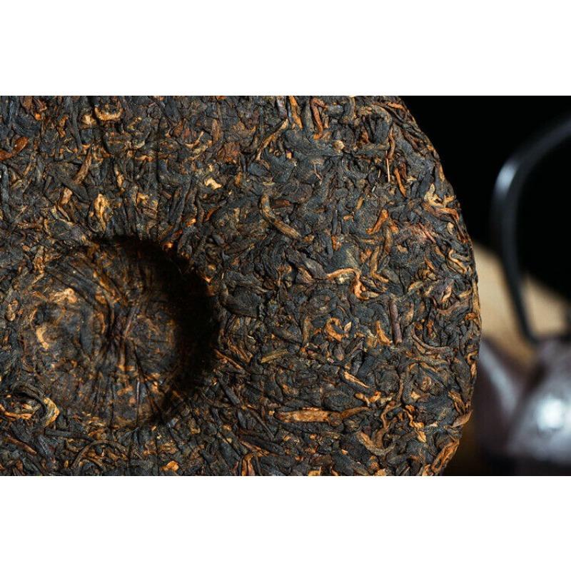 2008 Menghai Heaven Earth Royal Collection Golden Bud Tea Puer Pu-erh Ripe 357g