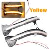 2pcs Dynamic Turn Signal LED Rearview Mirror Indicator Blinker Repeater Light For BMW 5 6 7 Series F10 F11 F07 F06 F12 F13 F01