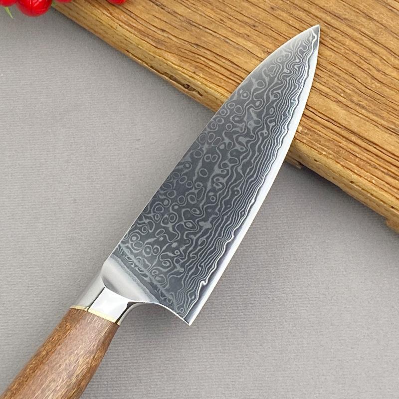 6.5 Inch Chef Knife 67-layers Damascus VG10 Steel Blade Wood Handle Slicing Vegetables Cleaver Meat Japanese Kitchen Sharp Knife