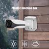 Waterproof CCTV Camera Box White Power Supply Cable Box New Electrical Junction Box  Outdoor