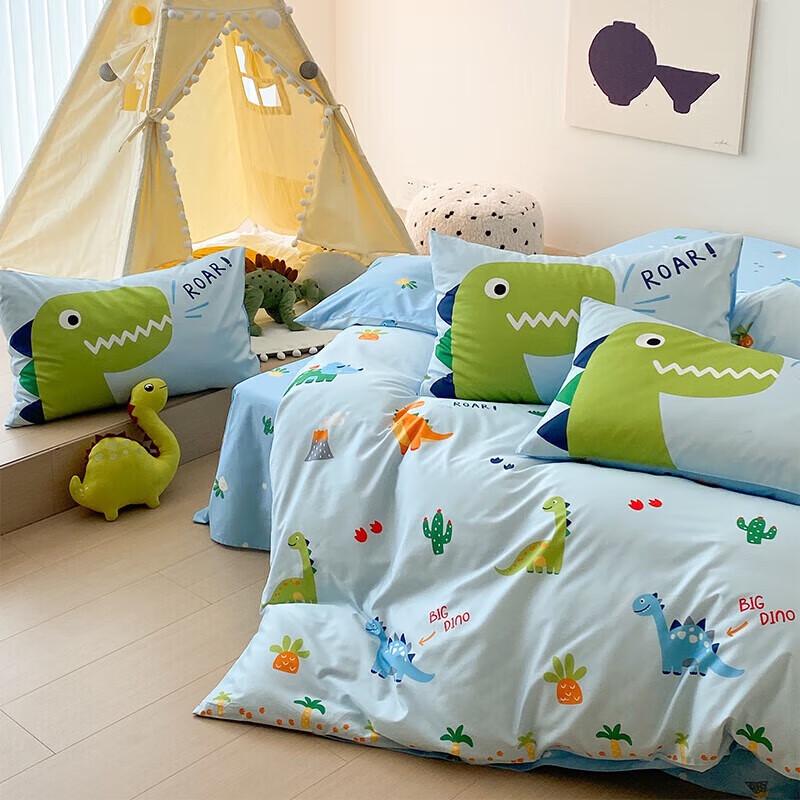 Dohia Cartoon Pure Cotton 4-Piece Bedding Set