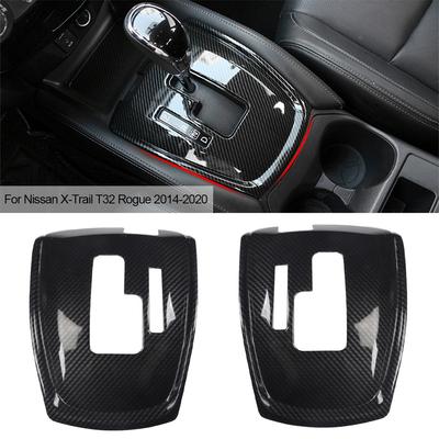 Auto-Schaltknauf-Aufkleber, Rahmenverkleidung, Innendekoration für Nissan X-Trail T32 Rogue 2014–2020, Autozubehör
