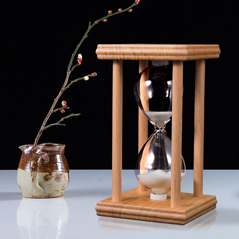 Retro Hourglass Timer - 45/60 Minute Creative Home Desk Ornament
