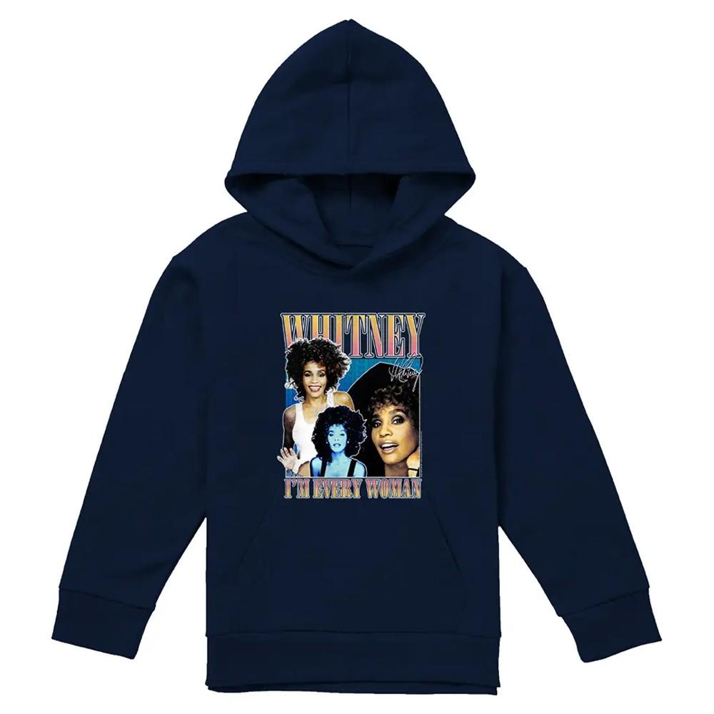Whitney Houston Childrens/Kids Every Woman Pullover Hoodie
