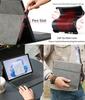 Etui ochronne do 13-calowego tabletu Microsoft Surface Pro 11/10/9 Slim z PU, ze skóry, odporne na wstrząsy, Smart Stand Folio Shell