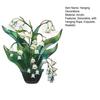 Yousheng Lily of The Valley Sun Catchers, Lily of The Valley Window Hanging, Acrylic Flower Hanging Pendant for Indoor Outdoor