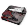 Anime game Genshin Impact Blankets Camping Flannel Bedding Throws For Bedroom Warm Soft Design Quality Bedspread Gift Idea
