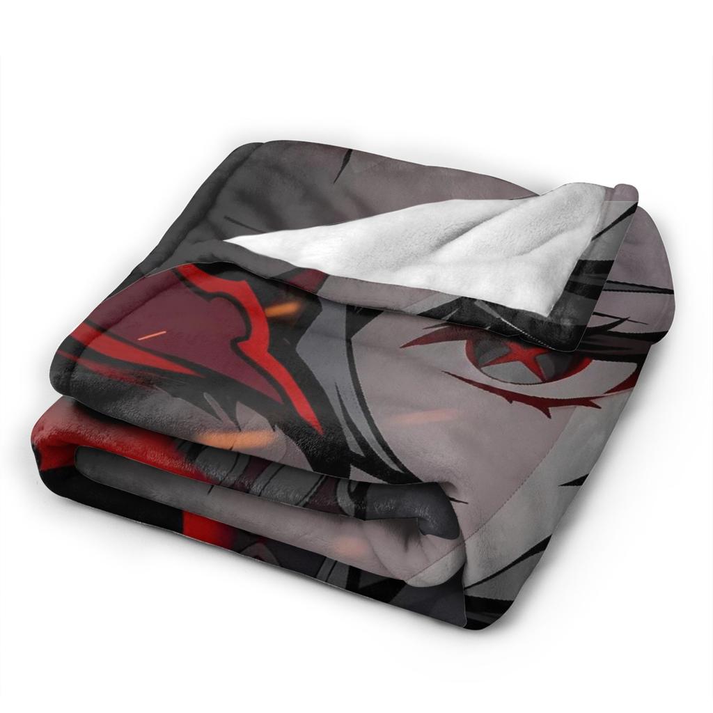 Anime game Genshin Impact Blankets Camping Flannel Bedding Throws For Bedroom Warm Soft Design Quality Bedspread Gift Idea
